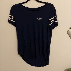 Hollister easy tee/ Navy blue